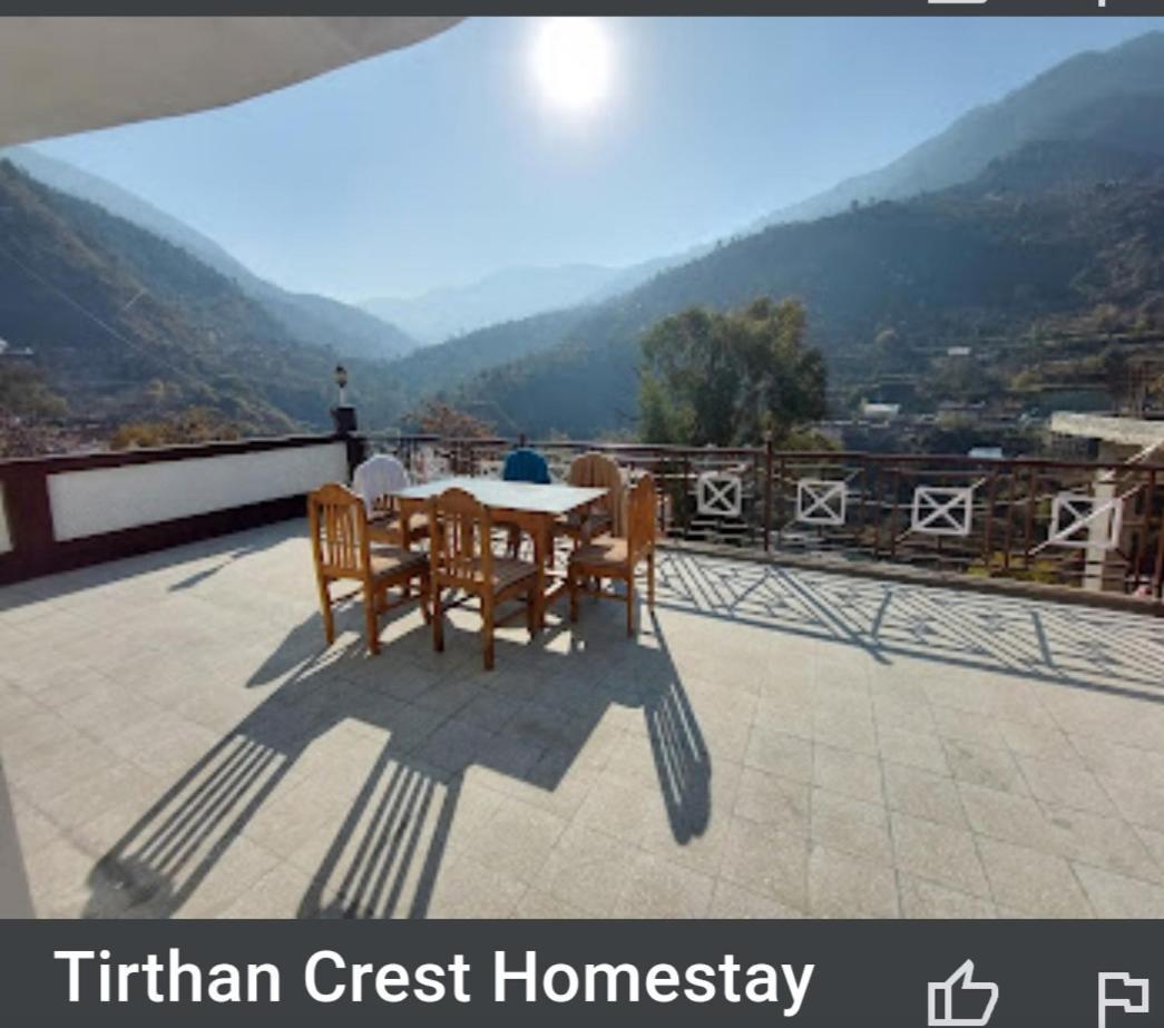 Tirthan Crest Homestay Banjar Экстерьер фото
