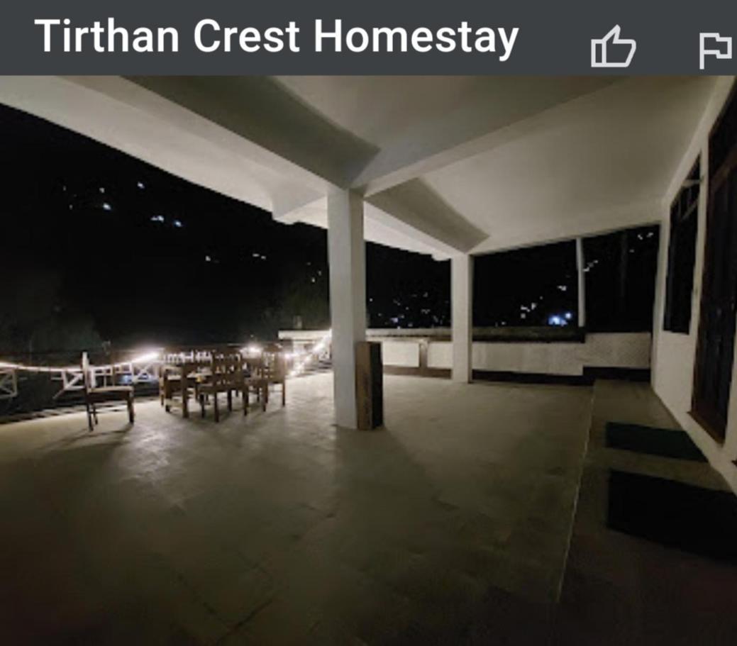 Tirthan Crest Homestay Banjar Экстерьер фото